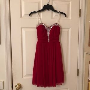 Red Homecoming Dress